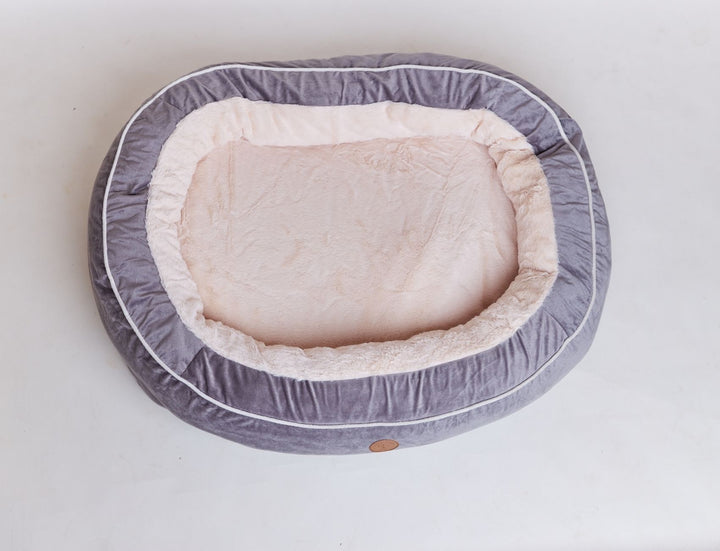 Pack Premiun Cama Ulmo Gris XL  + Collar de Regalo