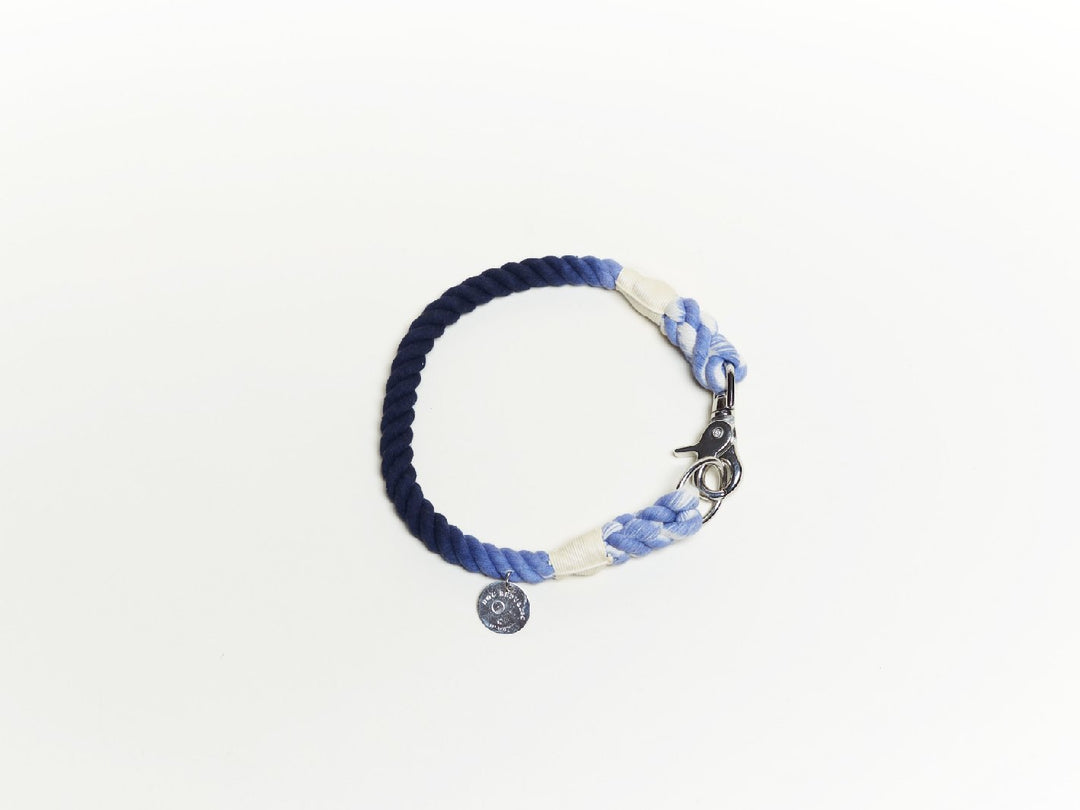 Collar cuerda Azul Cielo - Dog Republic Chile