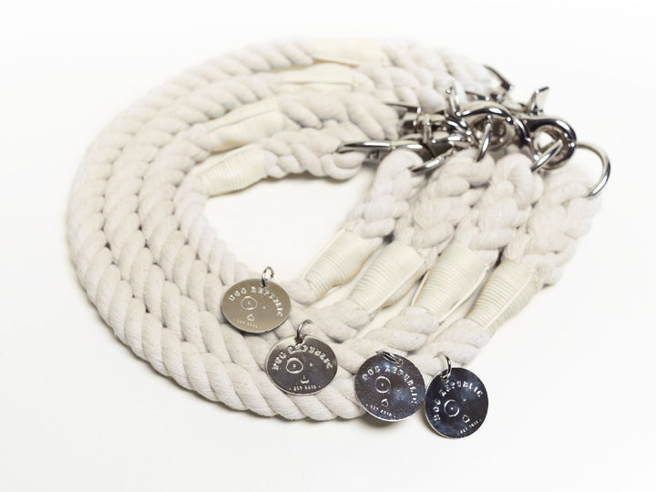 Collar cuerda Blanca - Dog Republic Chile