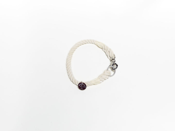 Collar cuerda Blanca - Dog Republic Chile