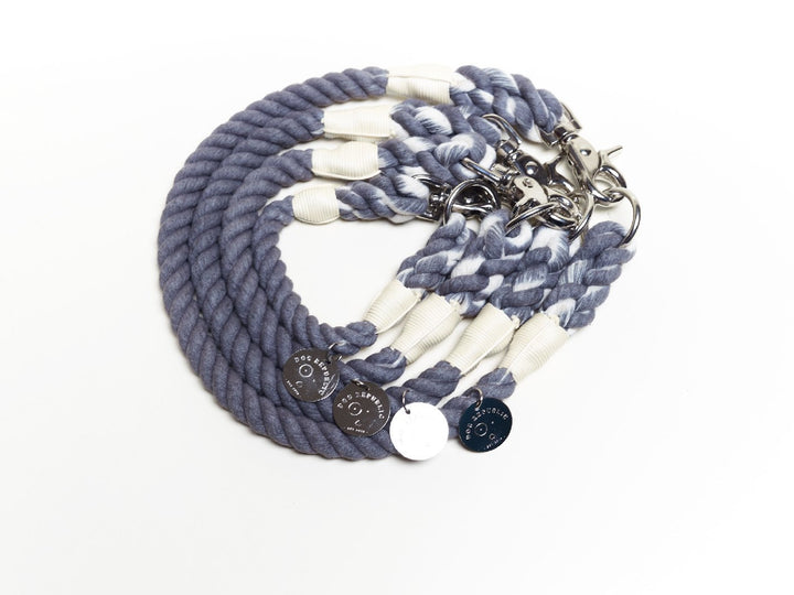 Collar cuerda Gris - Dog Republic Chile