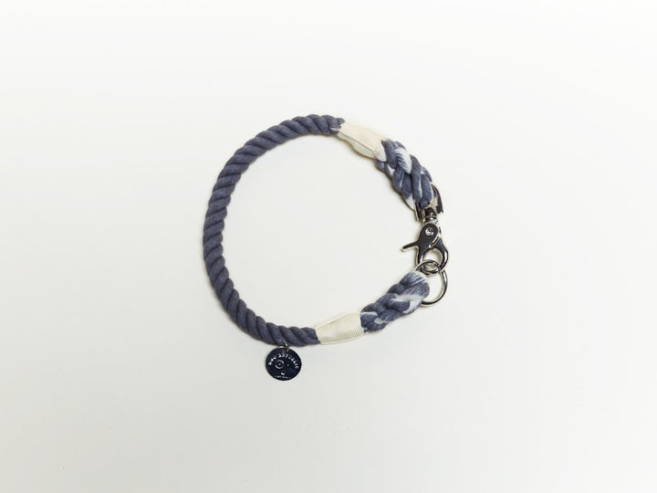 Collar cuerda Gris - Dog Republic Chile