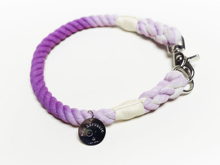 Collar cuerda Lavanda - Dog Republic Chile